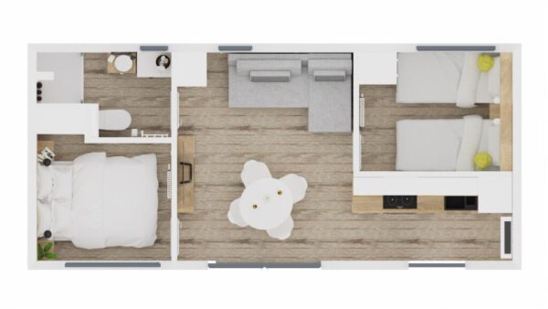 conteneur habitable 35m2 - Image 10