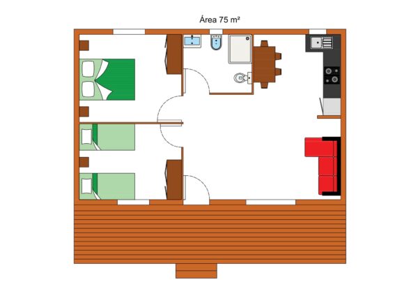Maison habitable 75 m2 - Image 2
